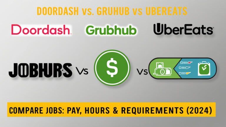 Doordash Vs Grubhub Vs Ubereats Jobs